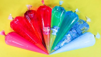 How To Make Slime with Piping Bags! Oddly Satisfying Video Slime ASMR #RyomiSlime #PipingBags