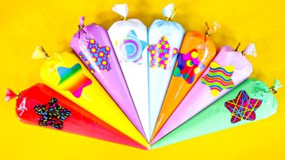 How To Make Slime with Piping Bags ! Oddly Satisfying Videos Slime ASMR #RyomiSlime #PipingBags