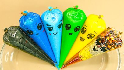 How To Make Slime with Piping Bags! Satisfying and Relaxing Slime Videos ASMR #103