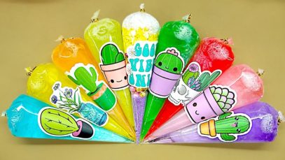 How To Make Slime with Piping Bags! Satisfying and Relaxing Slime Videos ASMR #95