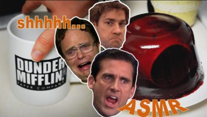 How To Suspend An Object In Jello – ASMR STYLE- Jim’s Office Prank