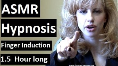 Hypnosis for sleep ASMR – Female Hypnotist Finger Induction – Sleep and relaxation