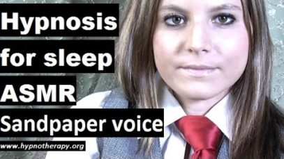 Hypnosis for sleep with Brianna – fall asleep fast, Sandpaper voice #ASMR #hypnosis #NLP