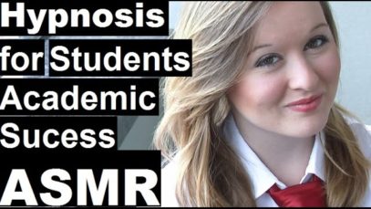 Hypnosis for students – ASMR school work focus and concentration – exam anxiety relief – relaxation
