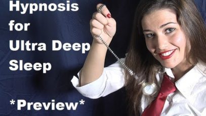 Hypnosis for ultra deep sleep with Melanie – Pocket watch induction *Preview* ASMR