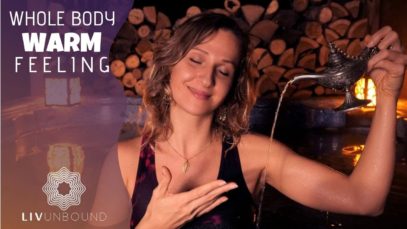 Inside HOT Tub ASMR ? Water Sounds  For Whole Body WARM Feeling