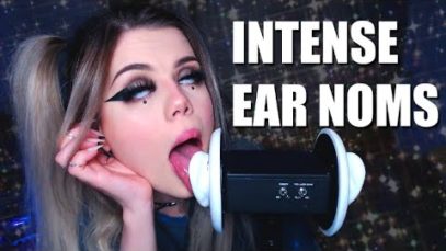 INTENSE EAR EATING ASMR ♡ 30 MIN EAR NOMS