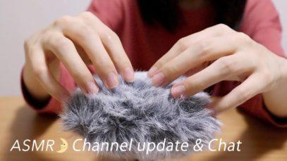 [Japanese ASMR] Channel update & Chat / Whispering / DR-40 / ENG SUB / お知らせと雑談