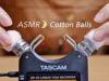 [Japanese ASMR] Cotton Ball Sounds / Whispering / コットンボールの音