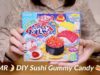[Japanese ASMR] DIY Sushi Gummy Candy / Eating Sounds / Kracie Popin Cookin