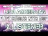 (Levi Ackerman X Listener) ||| ANIME RP ||| “Levi Cuddles With You”
