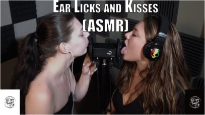 Licks and Kisses (Close Ups) – Ft. Eden and Ekko! – The ASMR Collection