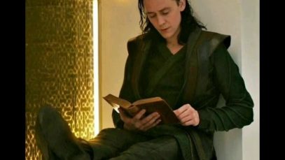 Loki ASMR reading poetry