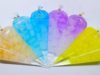 Making 4 Colors JELLY CUBE Slime with Piping Bags ? Oddly Satisfying Slime Video ⭐ASMR️⭐