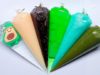 Making AVOCADO SLIME with Piping Bags ? Oddly Satisfying Slime Video ⭐ASMR️⭐