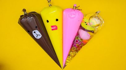 Making Bear Duck Slime with Piping Bags! Most Satisfying Slime Video ★ASMR★