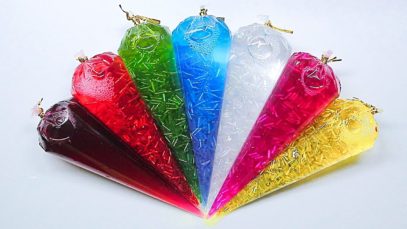 Making Clear Slime with Piping Bags! Satisfying & Relaxing Slime ★ASMR No Talking★