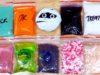 Making Crunchy Slime with Bags and Cracking Clay ! Satisfying Slime ASMR Videos #47 Halloween