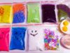 Making Crunchy Slime with Bags and Water Toys – Satisfying Slime ASMR Videos #01