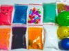 Making Crunchy Slime with Bags and Water Toys – Satisfying Slime ASMR Videos #05