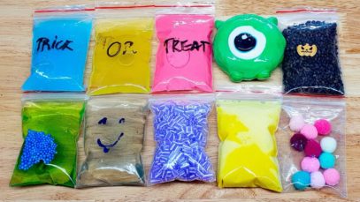 Making Crunchy Slime with Bags Compilation ! Relxing Satisfying Slime ASMR Videos #63