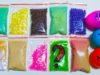 Making Crunchy Slime with Bags – Satisfying Slime ASMR Videos #35