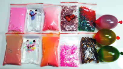 Making Crunchy Slime with Bags – Satisfying Slime ASMR Videos #41