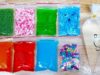 Making Crunchy Slime with Bags ! Satisfying Slime ASMR Videos #60