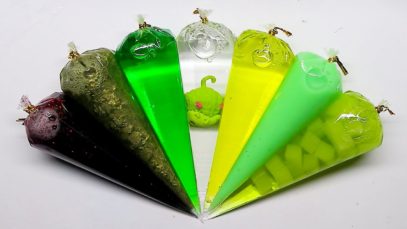 Making GLOSSY SLIME with Piping Bags ? Oddly Satisfying Slime Video ⭐ASMR️⭐