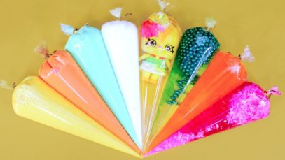 Making Glossy Slime With Piping Bags⭐Oddly Satisfying Video 2020?ASMR #1