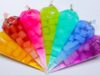 Making JELLY CUBE Slime with Rainbow Piping Bags ? Oddly Satisfying Slime Video ?ASMR️?