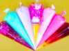 Making Shopkins Slime with Piping Bags | Oddly Satisfying Slime Videos ASMR