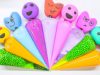 Making Slime with Funny Piping Bags! Glossy Slime, Foam Slime ?ASMR?