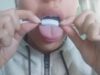 mic licking and nibbling