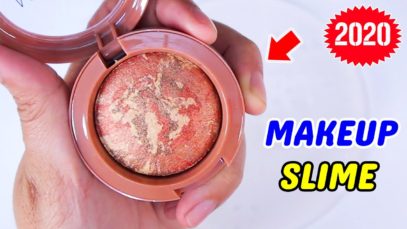 Mixing Makeup Eyeshadow into CLEAR Slime! Most Satisfying Video Slime ⭐ASMR⭐