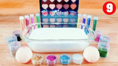 Mixing Makeup Eyeshadow Into Glossy Slime – Most Satisfying Video Slime New 2020 #09