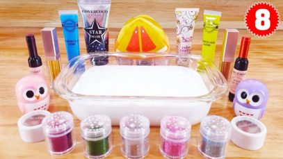 Mixing Makeup Into Glossy Slime – Most Satisfying Video Slime New 2020 #08