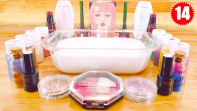 Mixing Makeup Into Glossy Slime – Most Satisfying Video Slime New 2020 #14