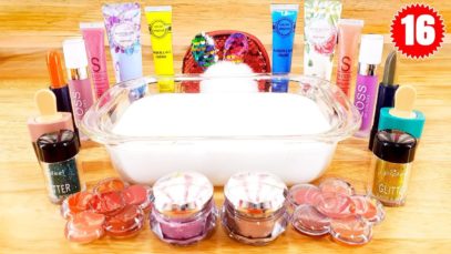 Mixing Makeup Into Glossy Slime – Most Satisfying Video Slime New 2020 #16