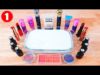 Mixing Makeup, Nail Polish Into Glossy Slime ! SLIME NEW 2020 ! SATISFYING SLIME VIDEO ! Part 1
