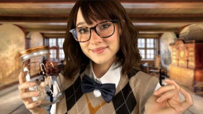 Museum Day w/ Blathers (Healing You, Measuring, Face Brushing, Soft Speaking) Animal Crossing ASMR
