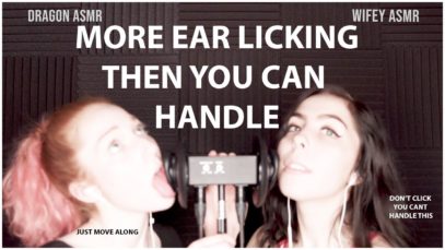 NONSTOP EAR LICKING SATISFACTION – WIFEY AND DRAGON EAR TRIGGERING REMAKE REQUESTED BY YOU GUYS!
