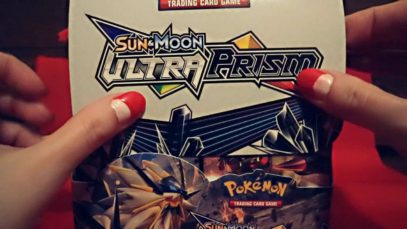 Opening Pokemon Ultra Prism Booster Box ? ASMR Crinkles and Cards Sounds