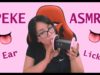 PEKEASMR | Intense Ear Licking & Eating?? / Mouth Sounds