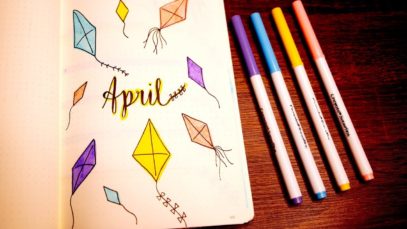 Plan With Me / April 2019 Bullet Journal Setup / ASMR Soft Spoken