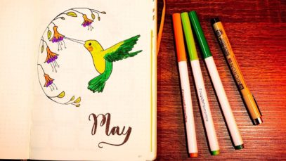 Plan With Me / May 2019 Bullet Journal Setup / ASMR Whispered