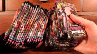 Pokemon Unified Minds Booster Box Opening ? ASMR Relax Crinkles and Cards Sounds