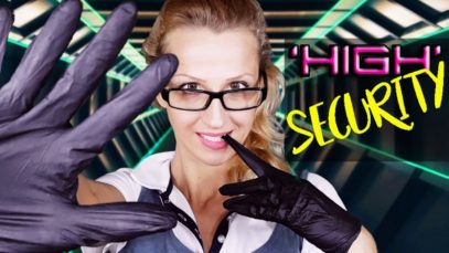 Psychedelic ASMR Airport Roleplay PAT DOWN [ Full Body Exam]