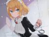【R18】金髪メイドさんのオナサポ【寸止め】