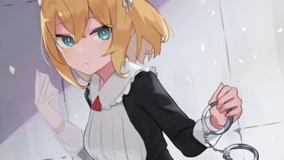 【R18】金髪メイドさんのオナサポ【寸止め】